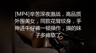 [MP4]辛苦深夜激战，高品质外围美女，同款花臂纹身，手伸进牛仔裤一顿操作，操的妹子多瘫软了