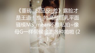 《重磅☛极品反_差》露脸才是王道！推_特高颜巨乳平面骚模MS_mean不雅私拍~像母G一样伺候金主各种啪啪 (2)