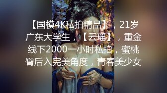 【国模4K私拍精品】，21岁广东大学生，【云瑶】，重金线下2000一小时私拍，蜜桃臀后入完美角度，青春美少女